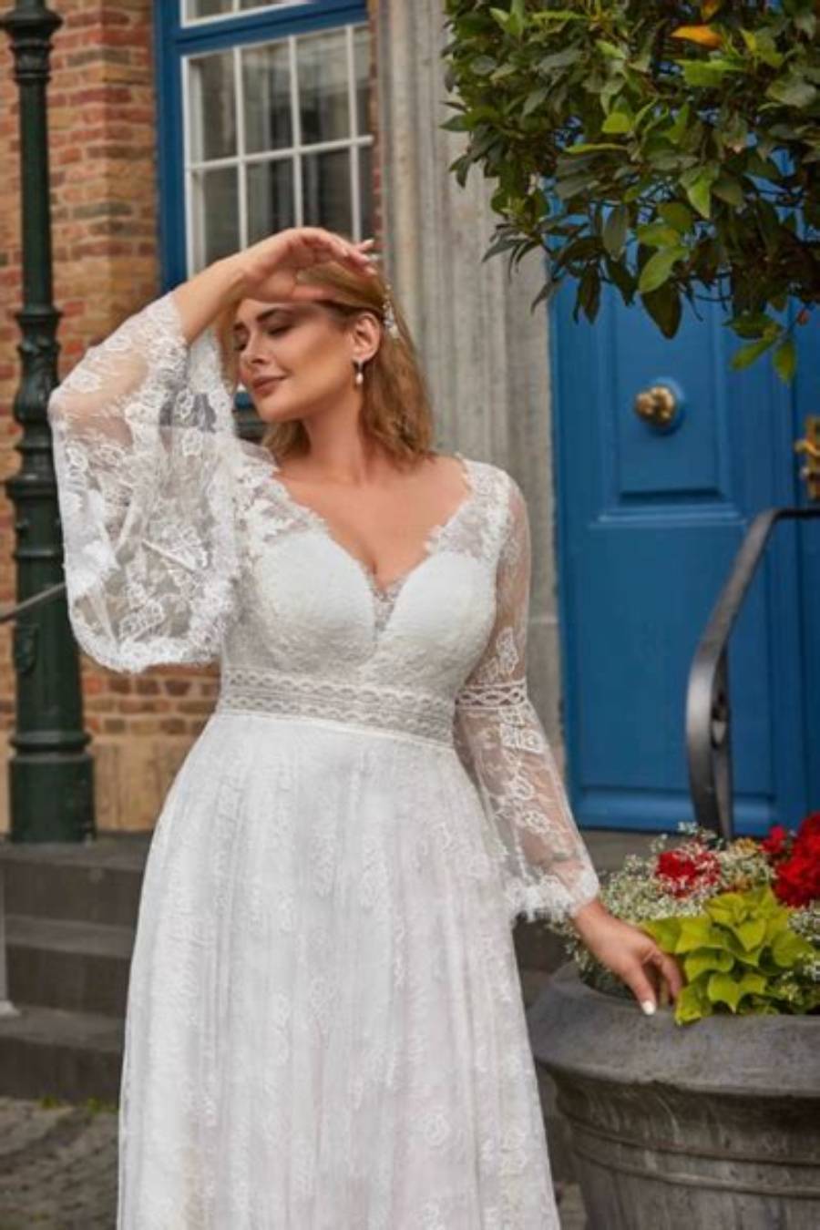 Peri brudekjole fra Sima Couture – brudekjole fra BrudekjoleOutlet, dansk butik ved København