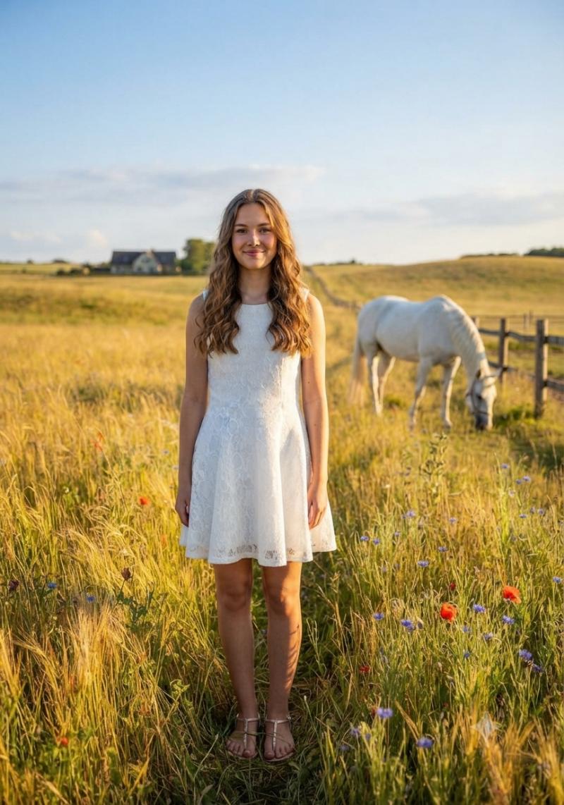Frederikshavn Blonde konfirmations kjoler salg