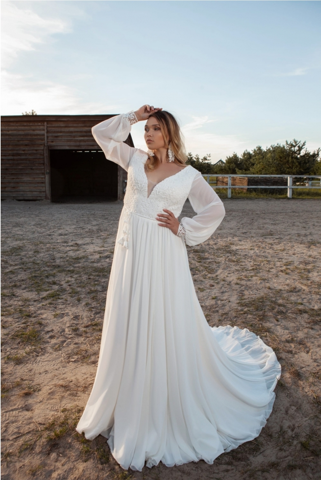 Brudekjole i store størrelser 