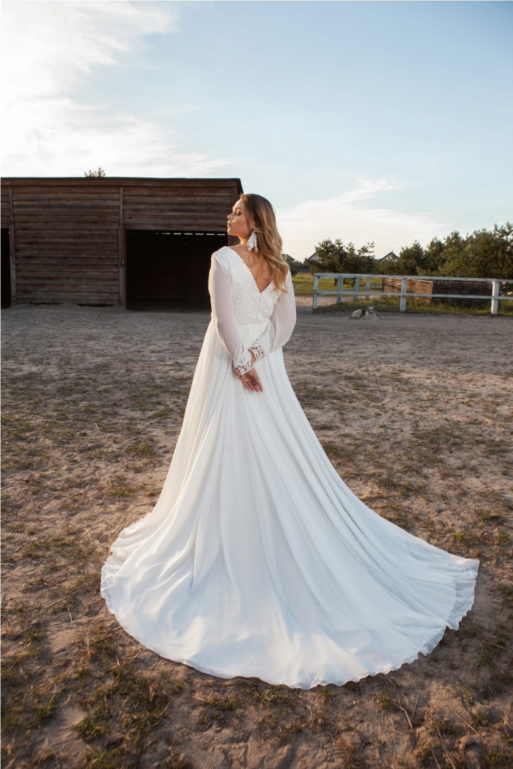 Brudekjole i store størrelser 