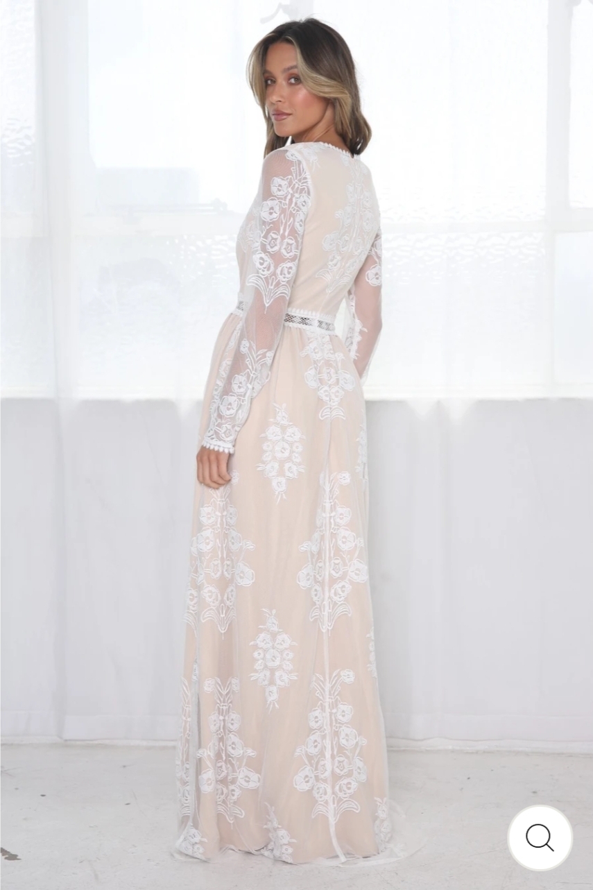 Jadore brudekjole med farve