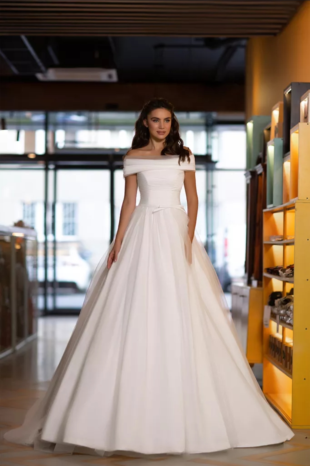 Brudekjole ærme look a like