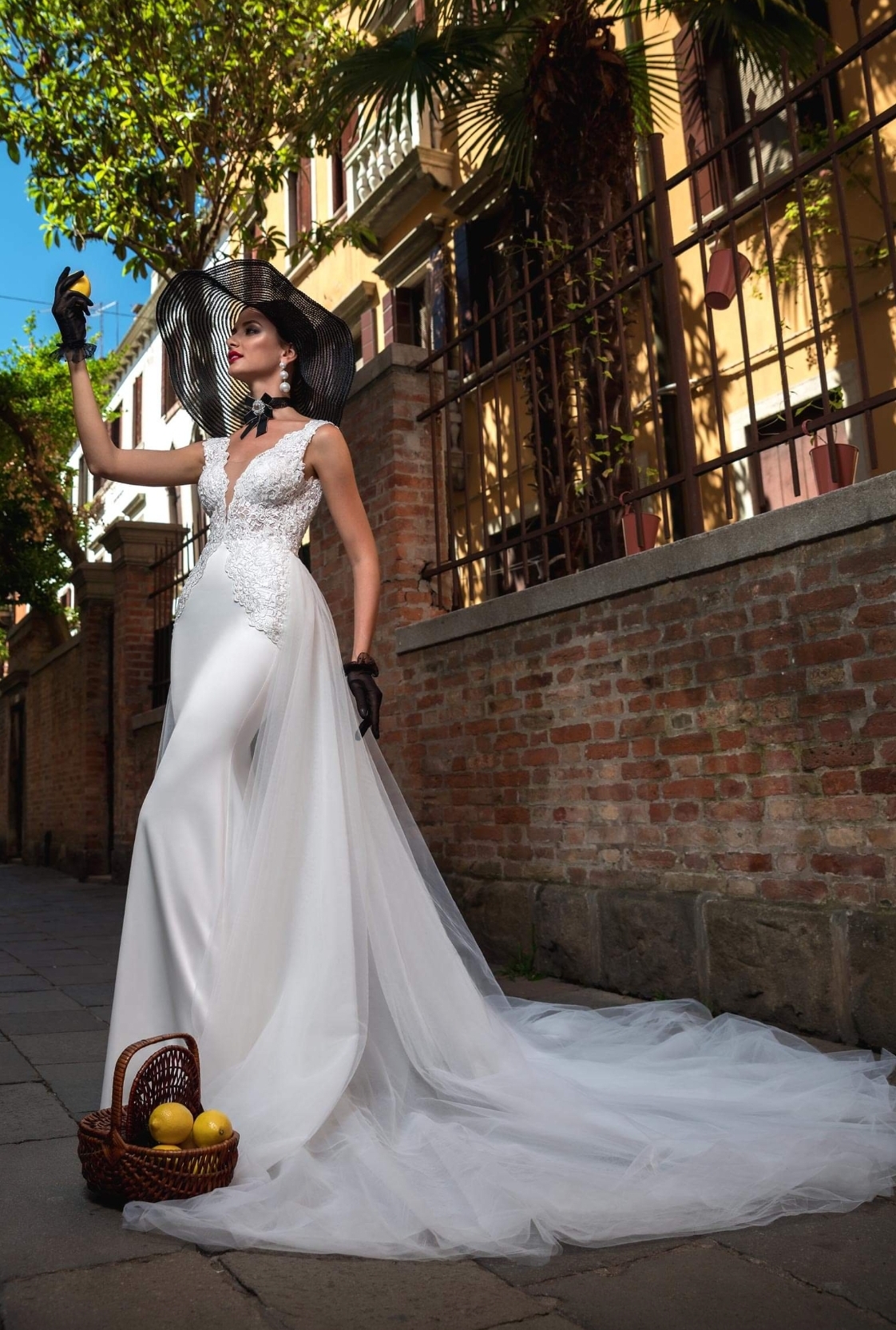  Hadassa brudekjole I strech