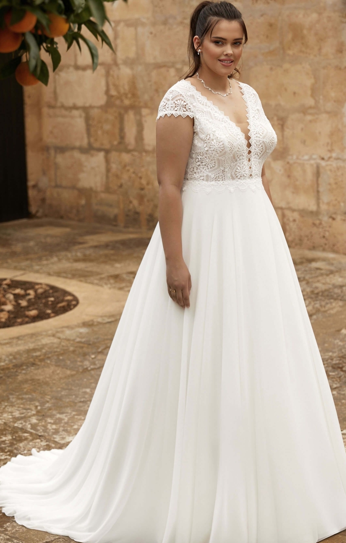 Teresa brudekjole ring for pris