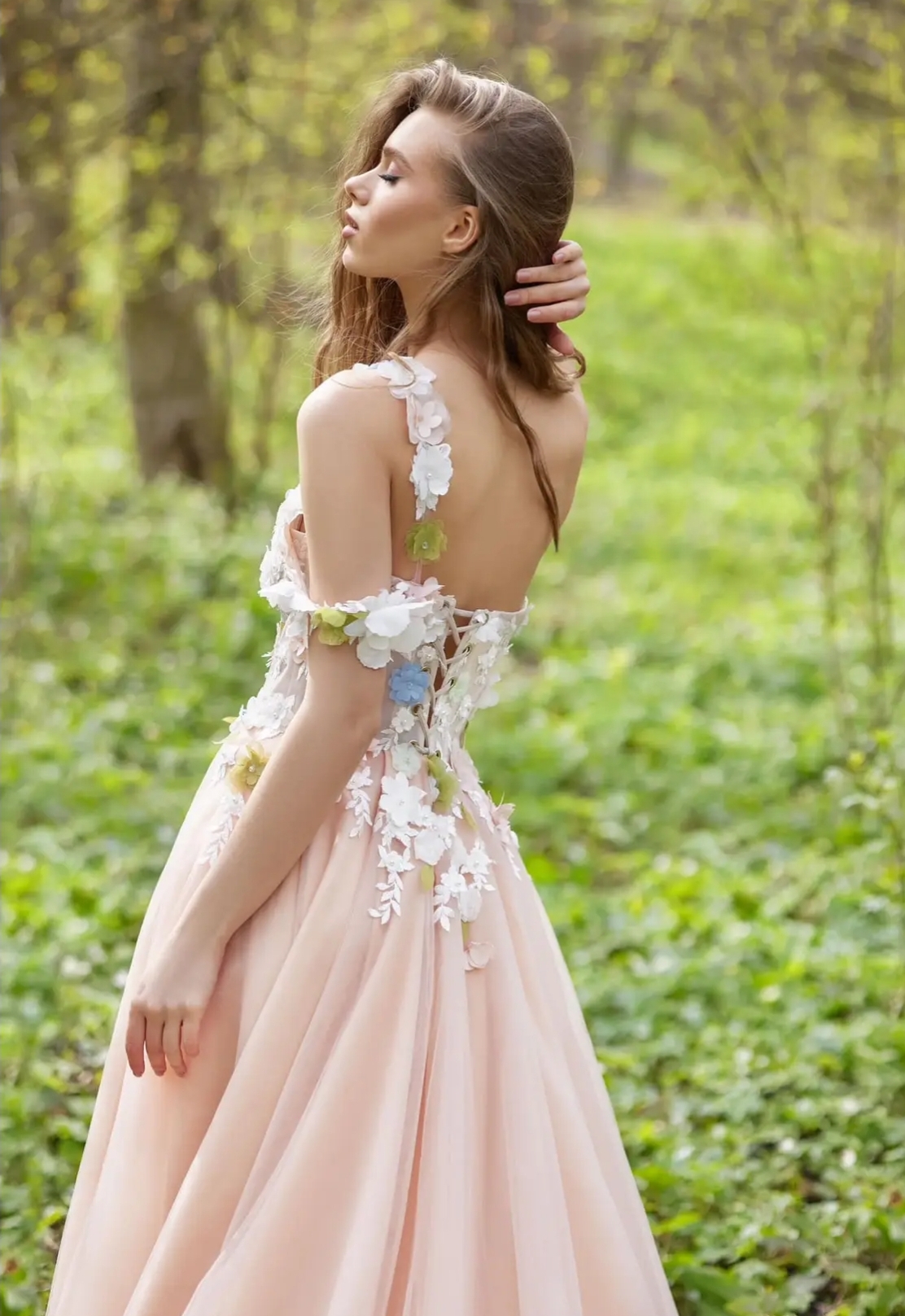 Brudekjoler København med blomster 