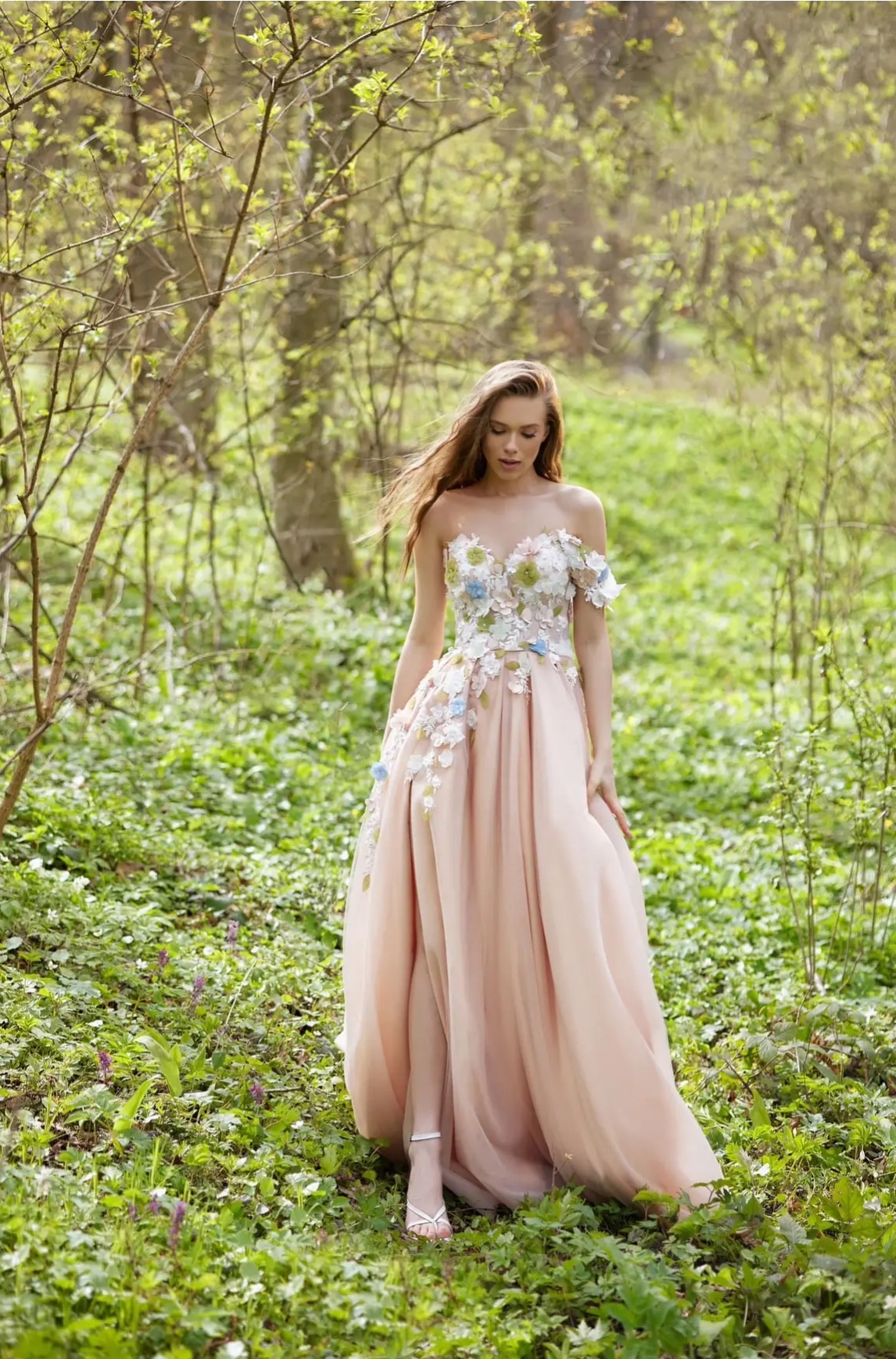 Brudekjoler København med blomster 