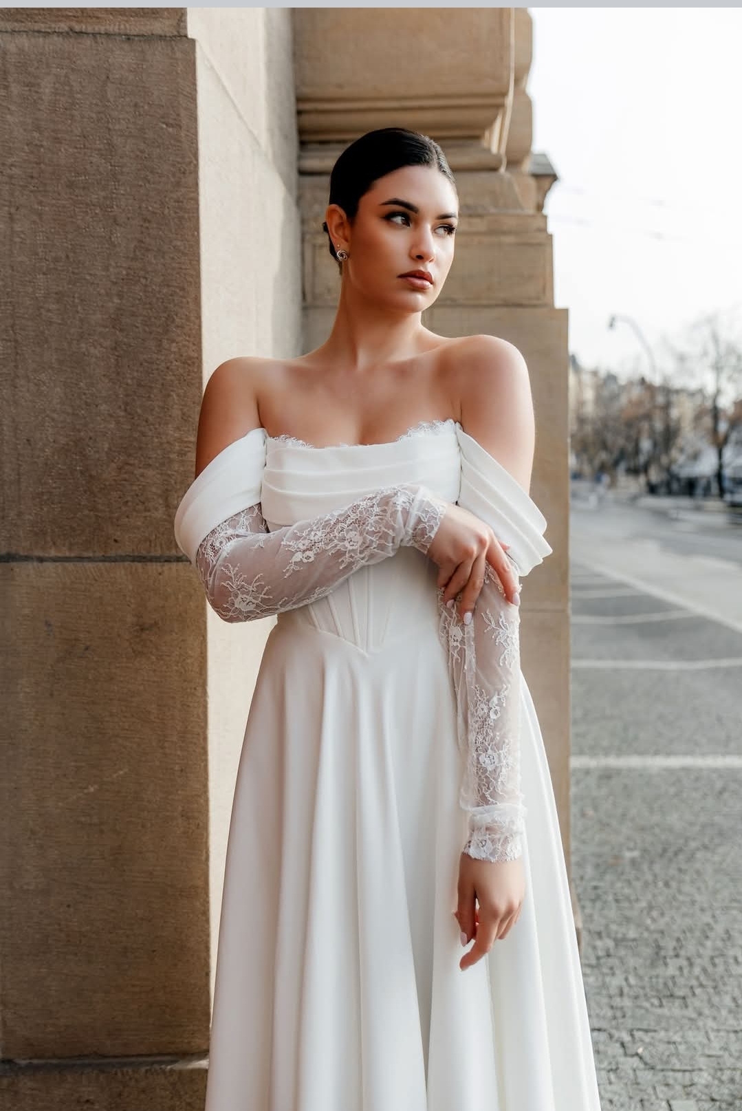 Hadasa corsage brudekjole