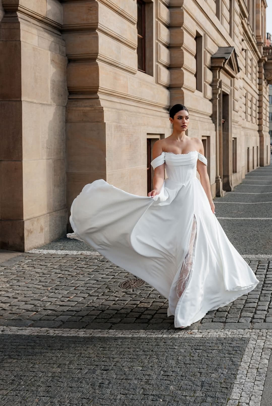 Hadasa corsage brudekjole