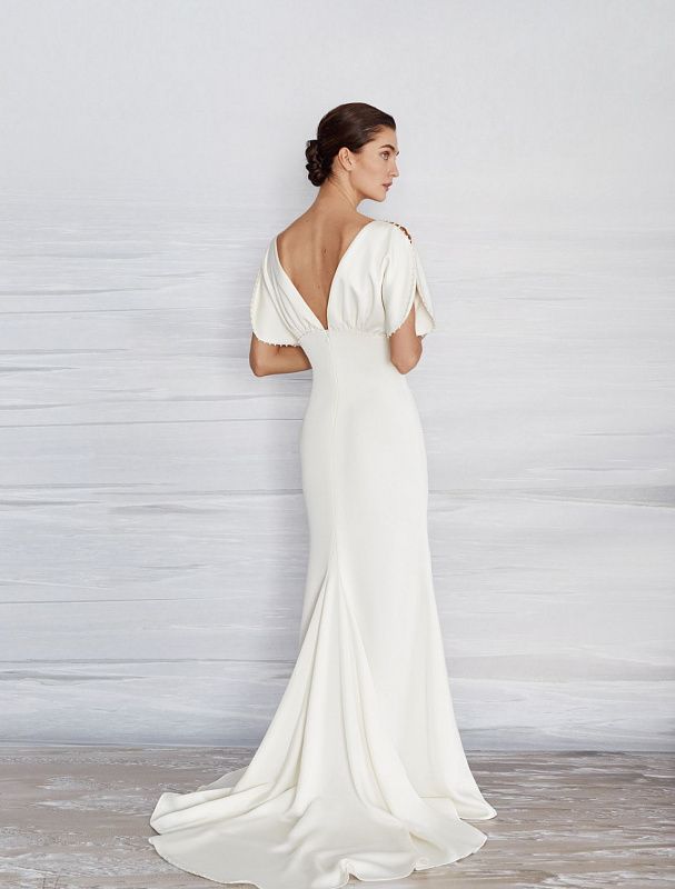 Bohemisk brudekjole landlig stil