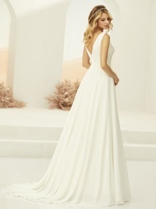 Elodia brudekjole glat