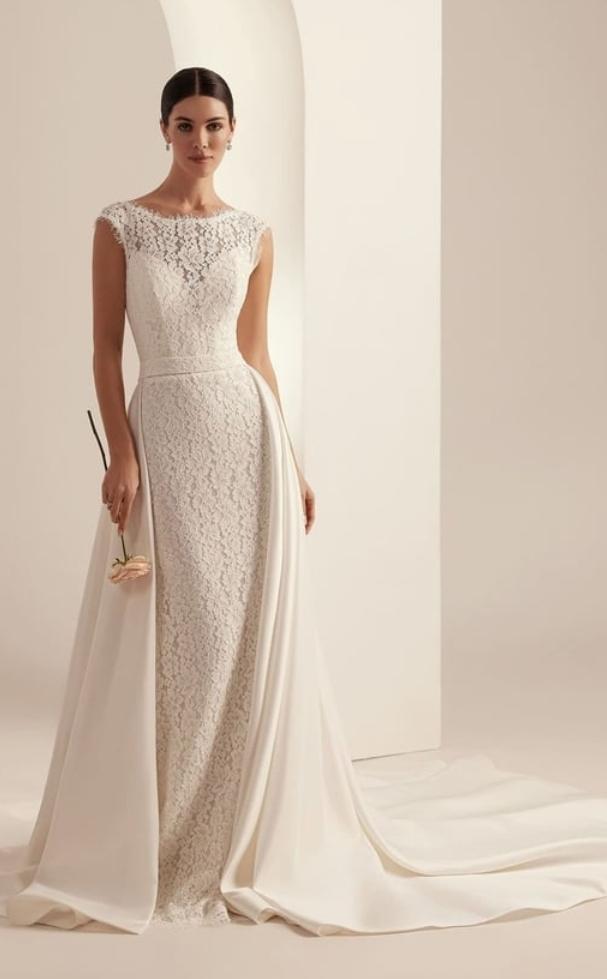 Katy Corso Billige havfrue brudekjoler Sjælland Unona havfrue