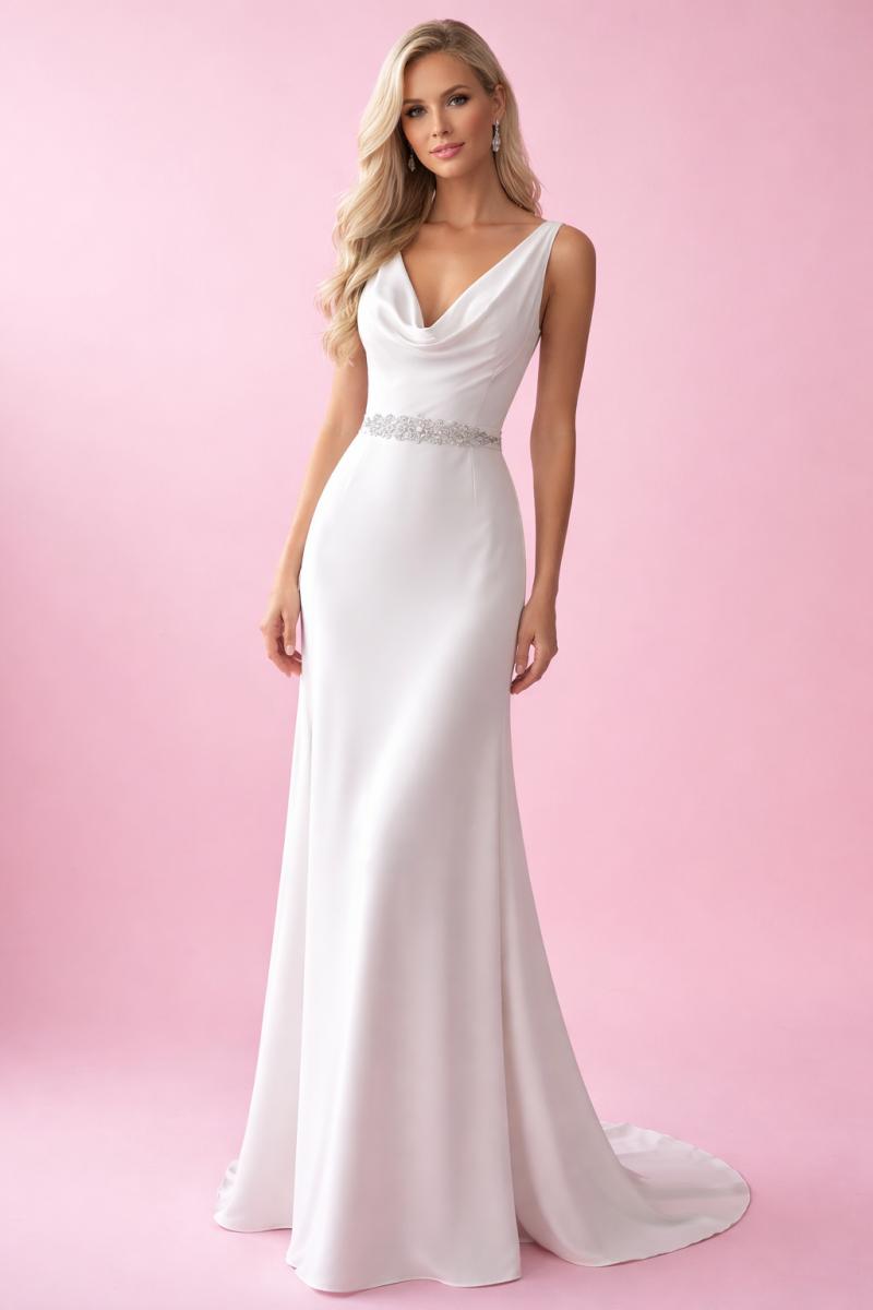 Vangede brudekjole simpel